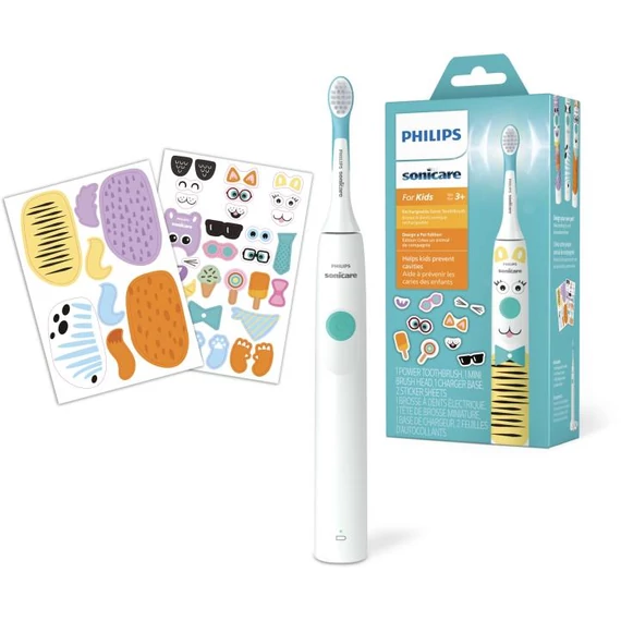 PHILIPS HX3601/01  elektromos fogkefe  * Kids Mini fejjel   fehér/aqua