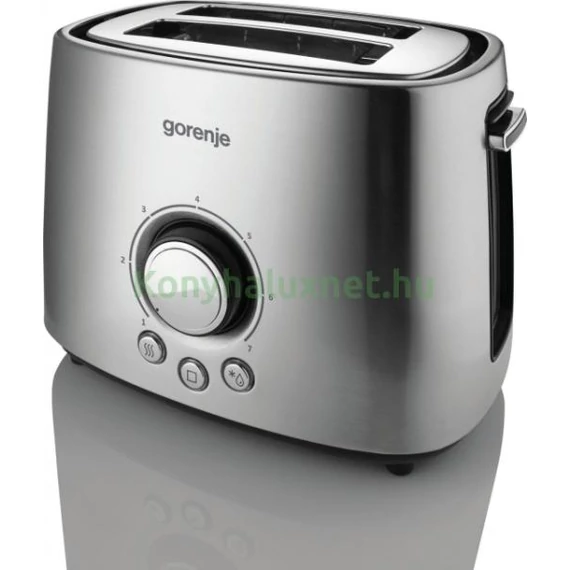 GORENJE  T1000E kenyérpirító *  1000W  fém 2 szeletes