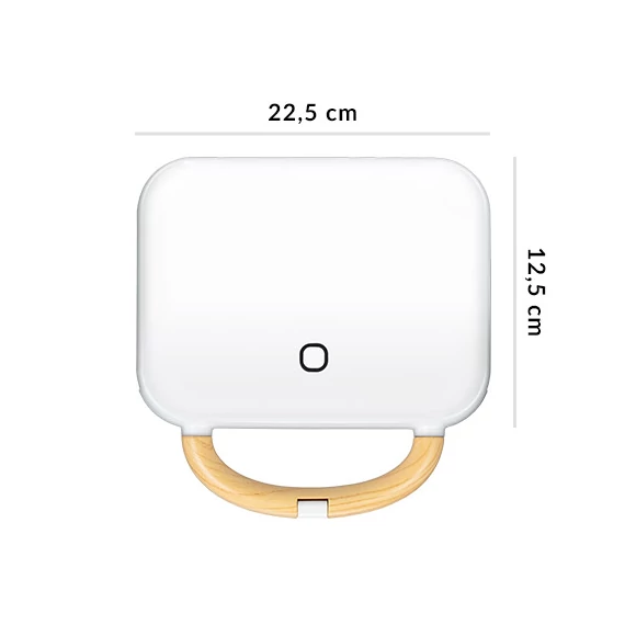 MPM MPM-MOP-51/B1 multifunkciós szendvicssütő * 1200W  fehér