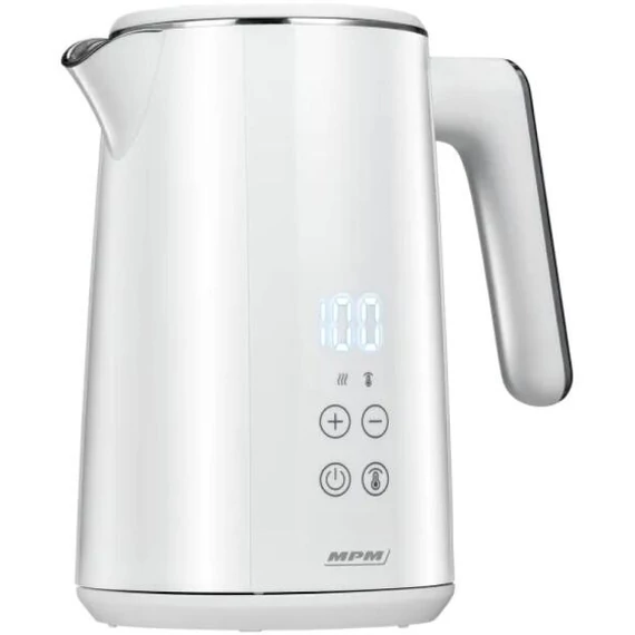 MPM  MCZ-120 vízforraló hőmérséklet kijelzővel » 1.5 liter 2200W fehér