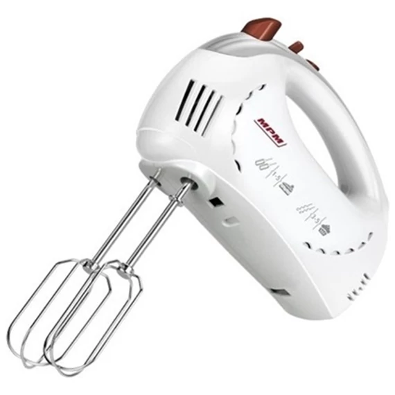 MPM Kézimixer habverővel és dagasztószárral 300W