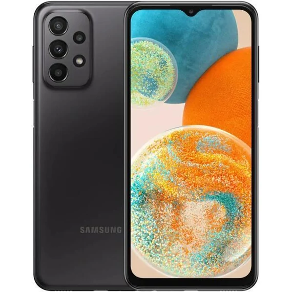 SAMSUNG Galaxy A23 5G (SM-A236B/DSN) 4/128GB fekete okostelefon