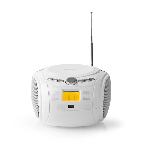 NEDIS SPBB100WT CD rádió/BT/USB/MP3/AUX
