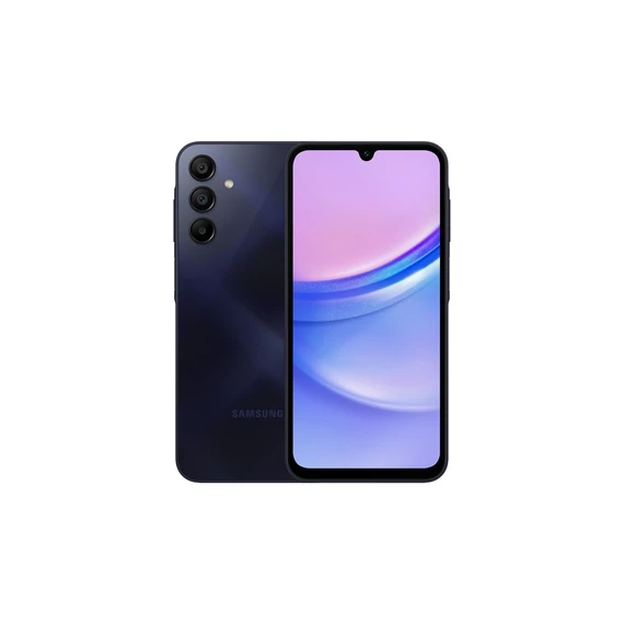 SAMSUNG A155F Galaxy A15 6,5" LTE 4/128GB fekete okostelefon