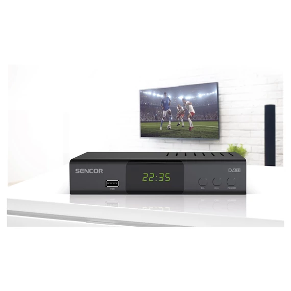 SENCOR SDB 5007T DVB-T2 Set-Top-Box