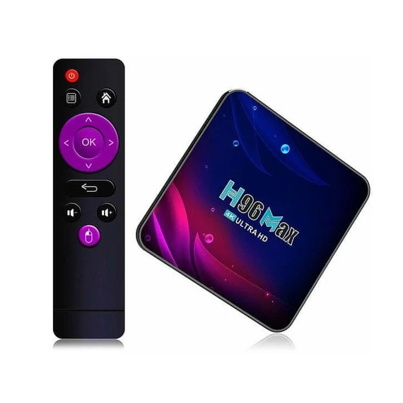 H96 MAX (H96MAX32) 4K Android TV okosító 4/32GB