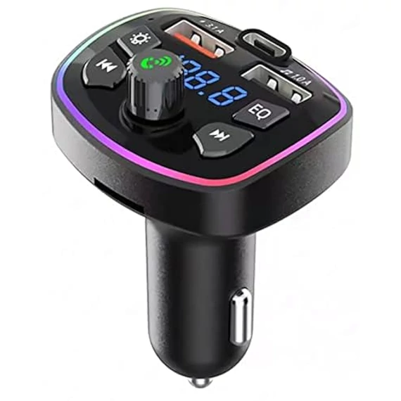 JINGONG C6A FM Transzmitter Type-C/USB-A port