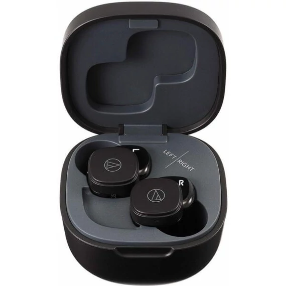 AUDIO-TECHNIKA ATH-SQ1TWBK Wireless Bluetooth fülhallgató