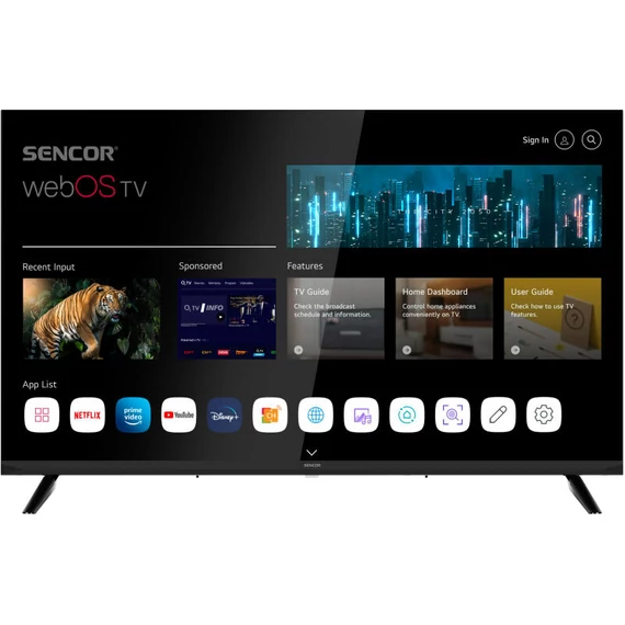 SENCOR   SLE 32S803TCSB WEBOS smart TV * 80 cm (32"),