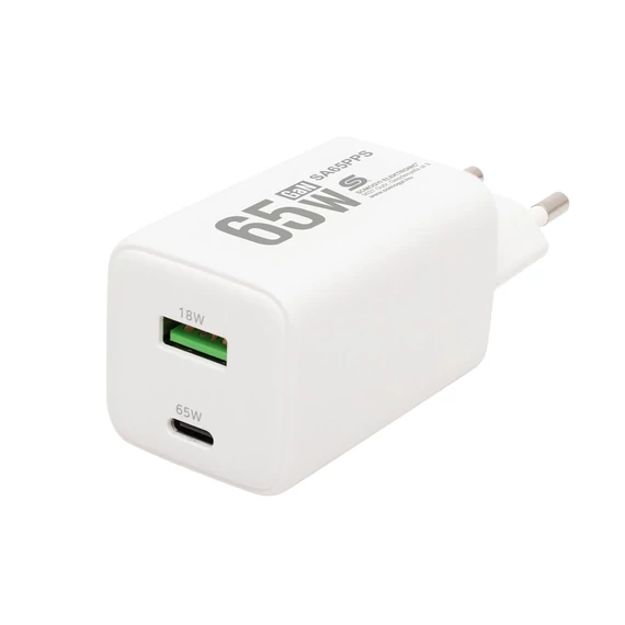 HOME SA65PPS USB hálózati szupergyors töltő * 65Watt