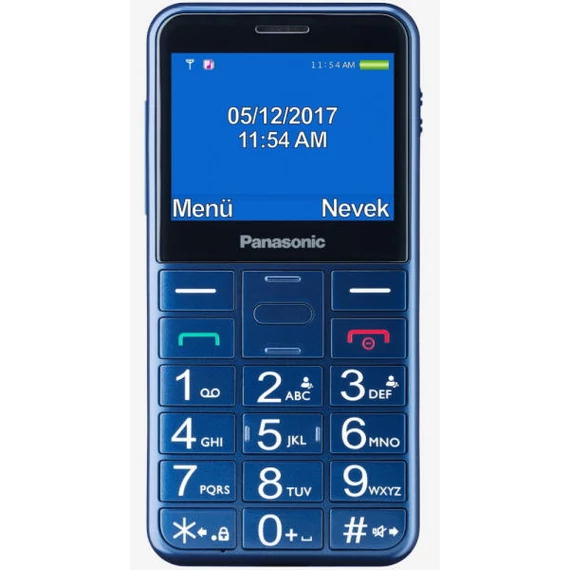 PANASONIC mobiltelefon kék