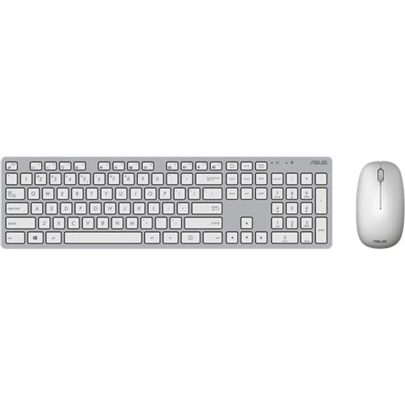 ASUS W5000WH vezeték nélküli billentyűzet+ egér,ezüst