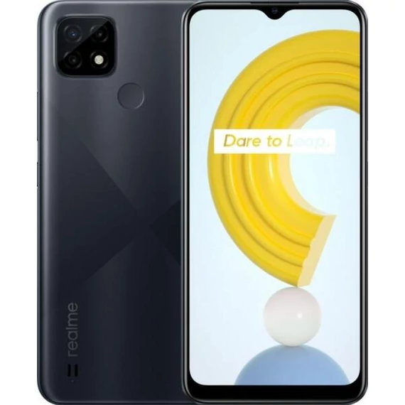 REALME C21 4/64GB okostelefon fekete