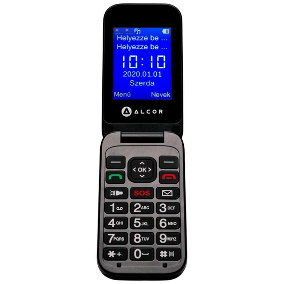 ALCOR Mobiltelefon flip