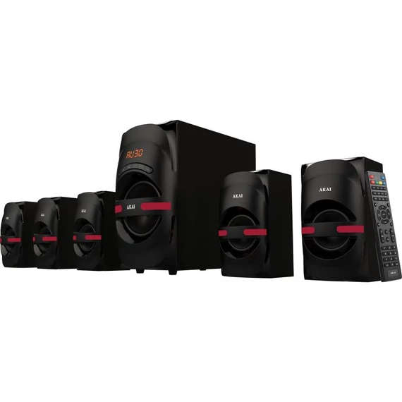 AKAI Hangrendszer 5.1 Active BT USB SD 100W