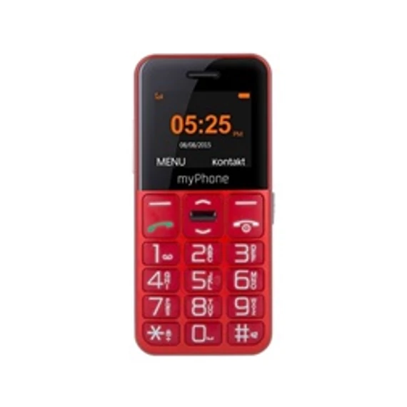MYPHONE Halo Easy 1,7" piros mobiltelefon