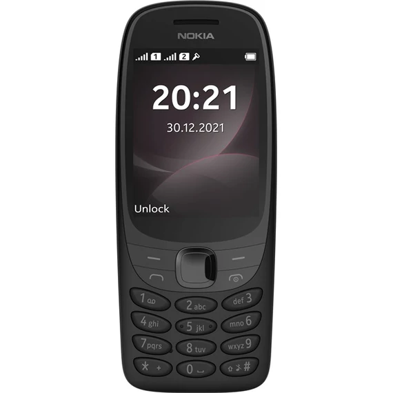NOKIA 6310 2,8" fekete mobiltelefon
