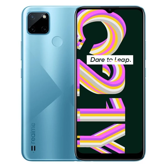 REALME C21Y 4/64GB 6,5" LTE okostelefon kék