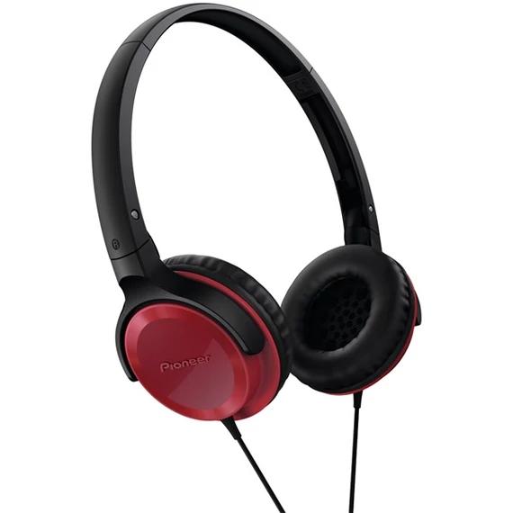 PIONEER piros fejhallgató