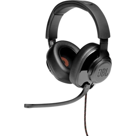 JBL Quantum 200 gamer fejhallgató fekete