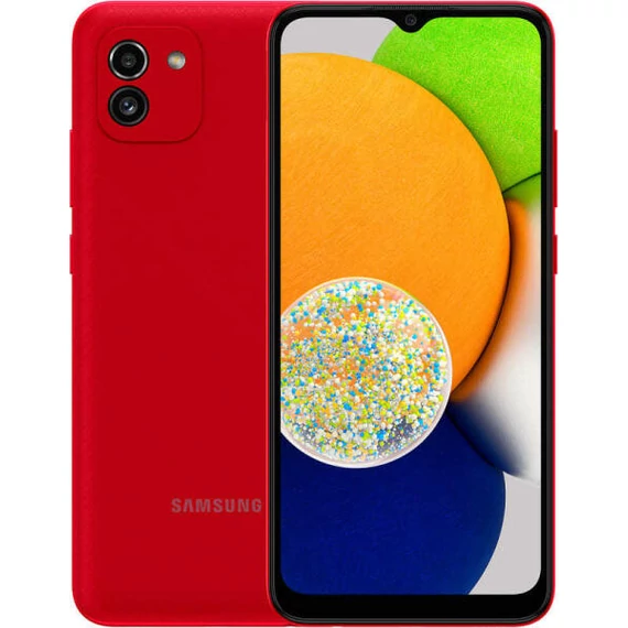 SAMSUNG Galaxy A035G A03 DS 4/64GB piros telefon