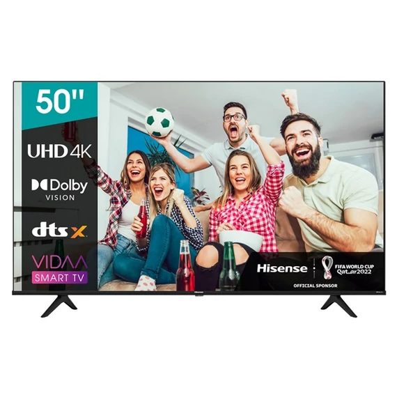 HISENSE 50" 127cm UHD LED Smart  4K televízió