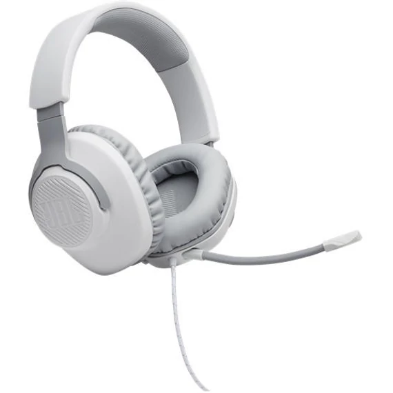 JBL Quantum 100 fehér Gamer Headset