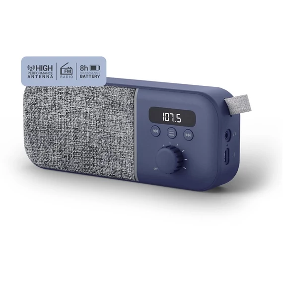 ENERGY SISTEM Fabric Box Bluetooth kék rádió