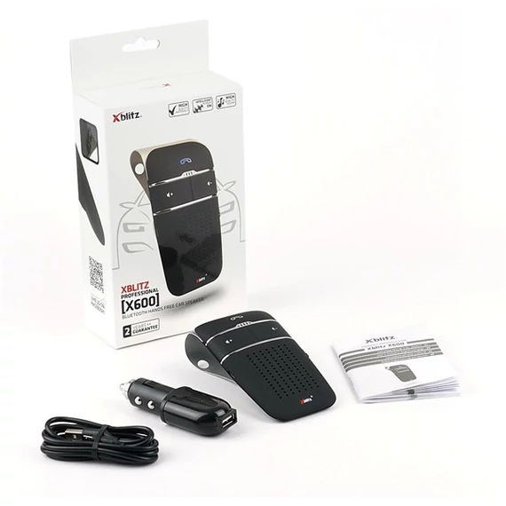 XBLITZ X600 PRO bluetoothos telefon kihangosító