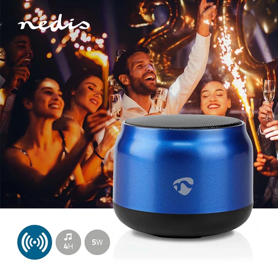 NEDIS 5W kék Bluetooth hangszóró