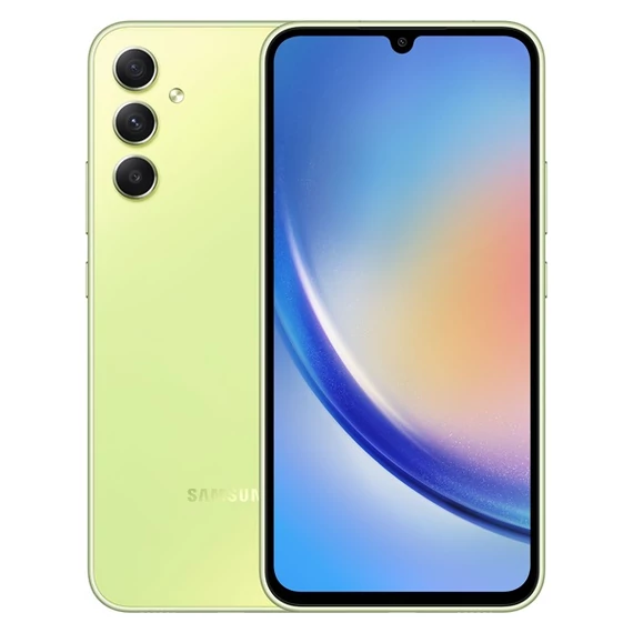SAMSUNG Galaxy A34 5G 8/256GB lime okostelefon