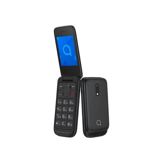 ALCATEL 2057BLK fekete flip mobiltelefon
