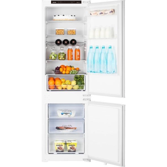 GORENJE NRKI4182P1 No Frost beépíthető kombinált hűtőszekrény