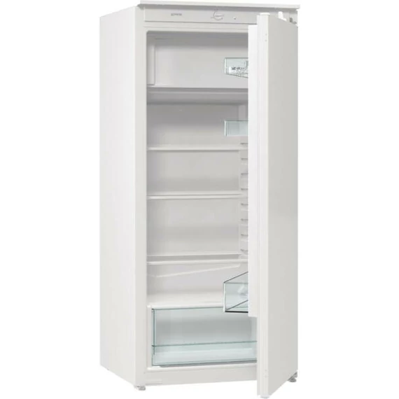 GORENJE RBI412EE1 fagyasztófiókos beépíthető hűtőszekrény • 122/55cm 165/15L