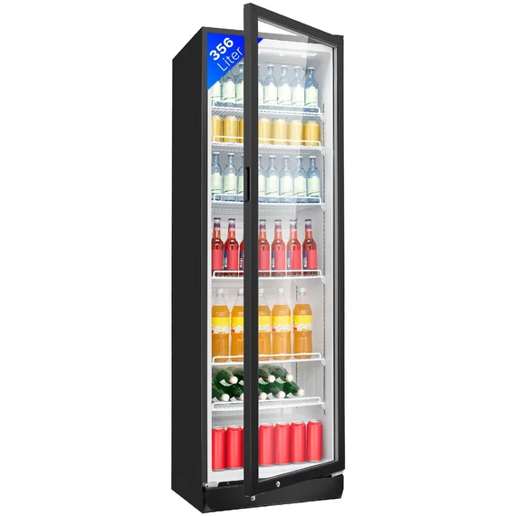 BOMANN KSG7351 üvegajtós ital hűtőszekrény » 356/347 liter