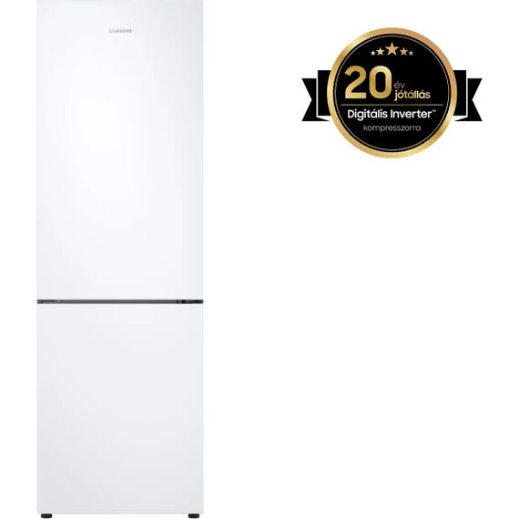 SAMSUNG RB33B612EWWEF No Frost alulfagyasztós hűtőszekrény