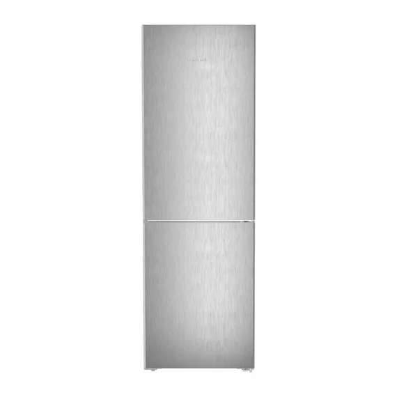 LIEBHERR KGNsf 52Vd03 alulfagyasztós kombinált hűtőszekrény * ezüst 185,5 cm