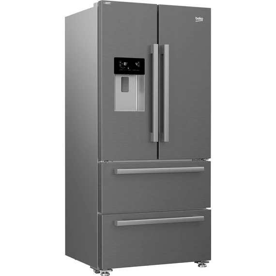 BEKO GNE60530DXN side by side hűtőszekrény * 84cm széles