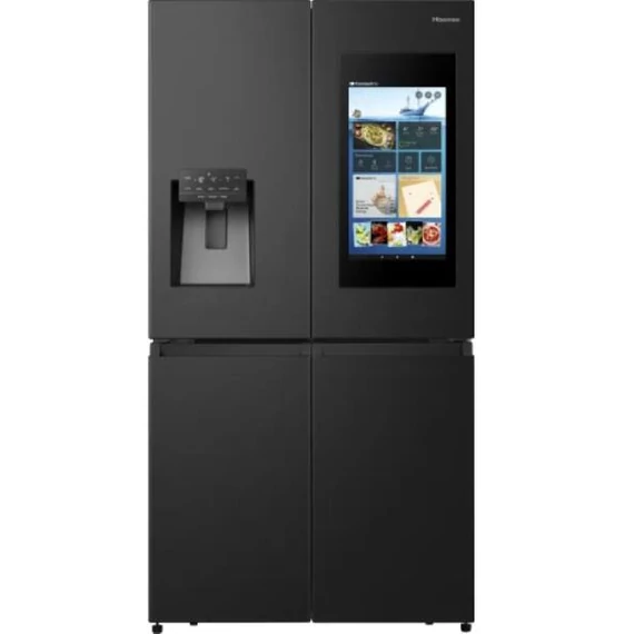 HISENSE RQ 760 N4IFE Side by Side hűtőszekrény * 180/92 cm *345/188 liter* fekete*