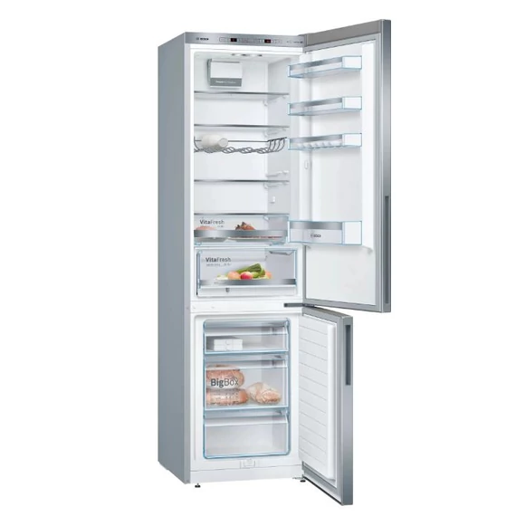 BOSCH KGE39ALCA alulfagyasztós LowFrost hűtőszekrény • 201/60cm
