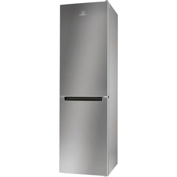 INDESIT alulfagyasztós hűtő 201/60 cm INOX