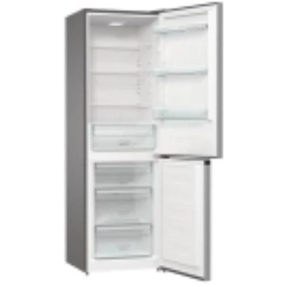 GORENJE alulfagyasztós hűtő 185/60cm 206/108L INOX