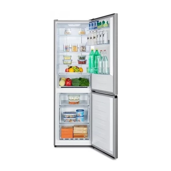 HISENSE RB390N4BCC kombinált hűtőszekrény * 185/60cm NoFrost Inox
