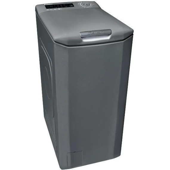 CANDY CST G 28T VRE/1-S felültöltős mosógép inox 8/kg 1200/fordulat