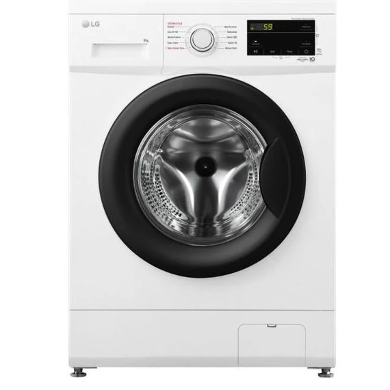 LG F4J3VS6WE elöltöltős mosógép 9kg/1400 fordulat