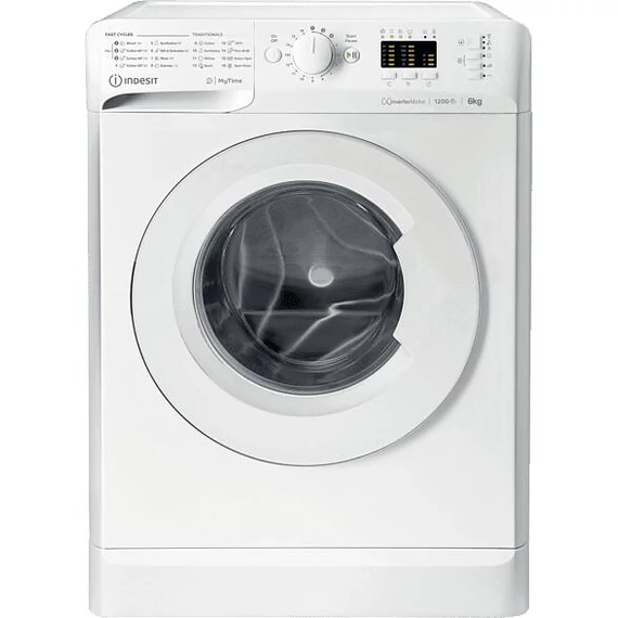 INDESIT MTWSA 61294 W EE elöltöltős mosógép *6/kg* 1200/fordulat*