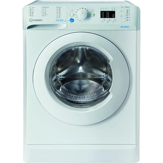 INDESIT elöltöltős mosógép 6kg/1000