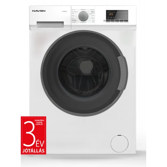 NAVON Elöltöltős mosógép 7kg/1000