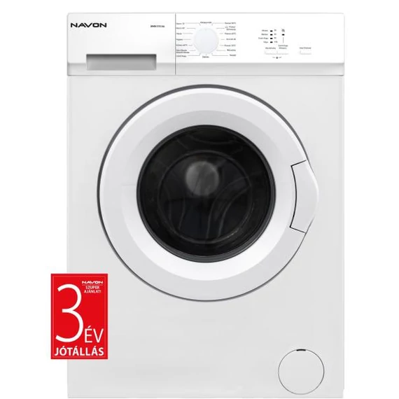 NAVON Elöltöltős mosógép 5kg/1000