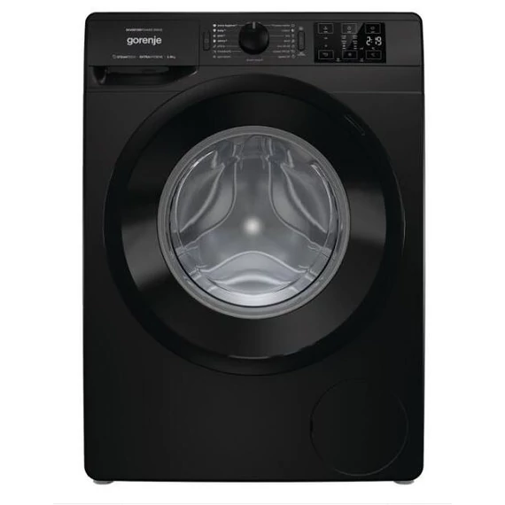 GORENJE WNEI84AS/B elöltöltős mosógép 8kg/1400rpm fekete